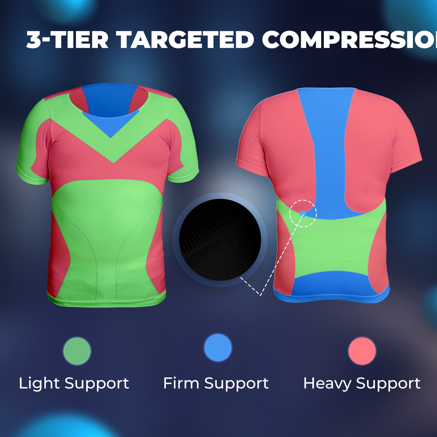 Compression Shirt Short Sleeve | Tall Length - QORELOGIQ