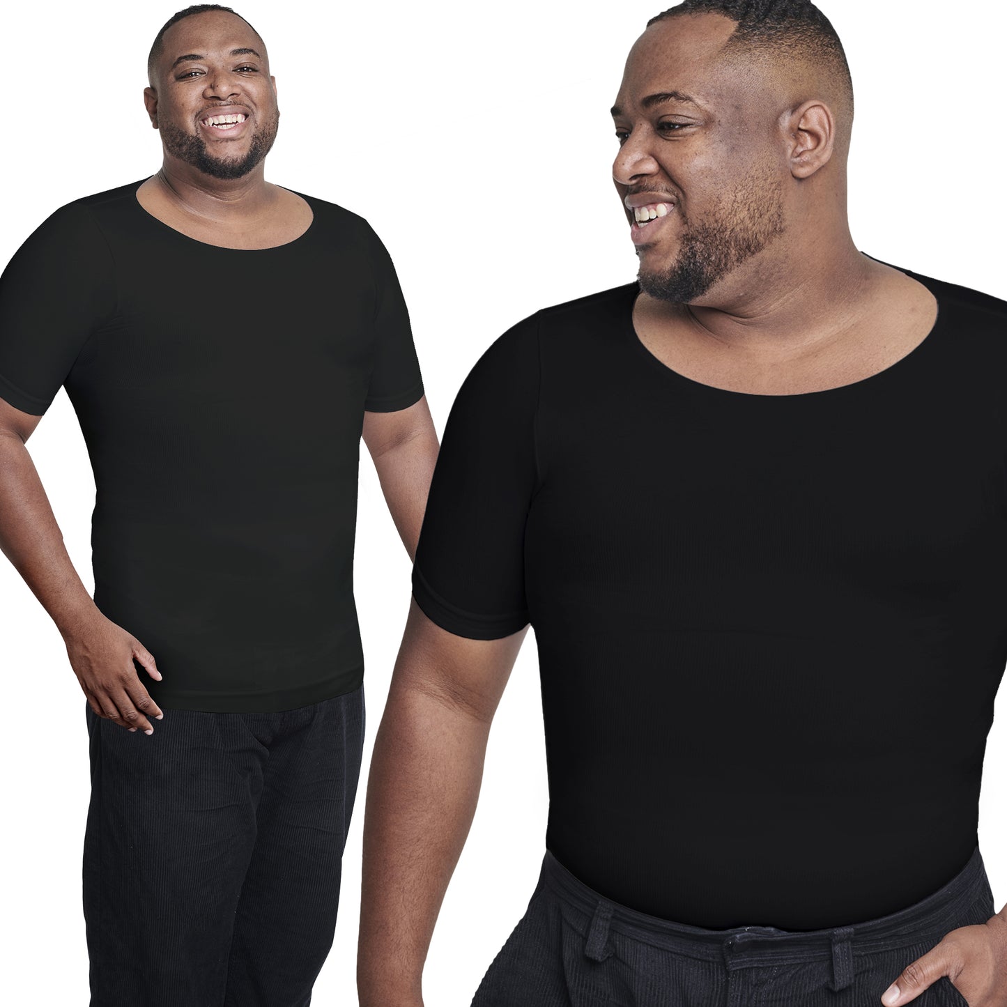 Compression Shirt - QORELOGIQ||color_black