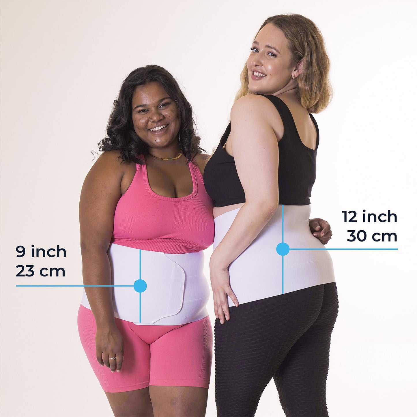 Plus Size 9 Inch Abdominal Binder - QORELOGIQ