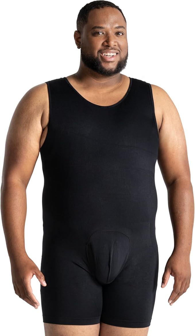 Compression Bodysuit- QORELOGIQ||color_black