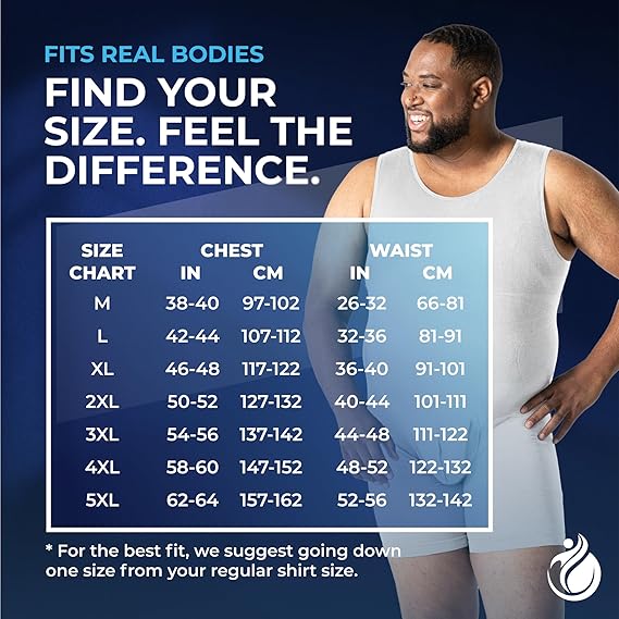 Men’s Compression Bodysuit | Full Body Shaper