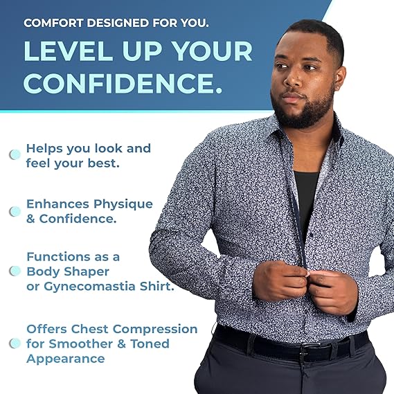 compression dress shirt The Executive Edge: Why Successful Men Wear Compression Under Their Su Esteem Apparel