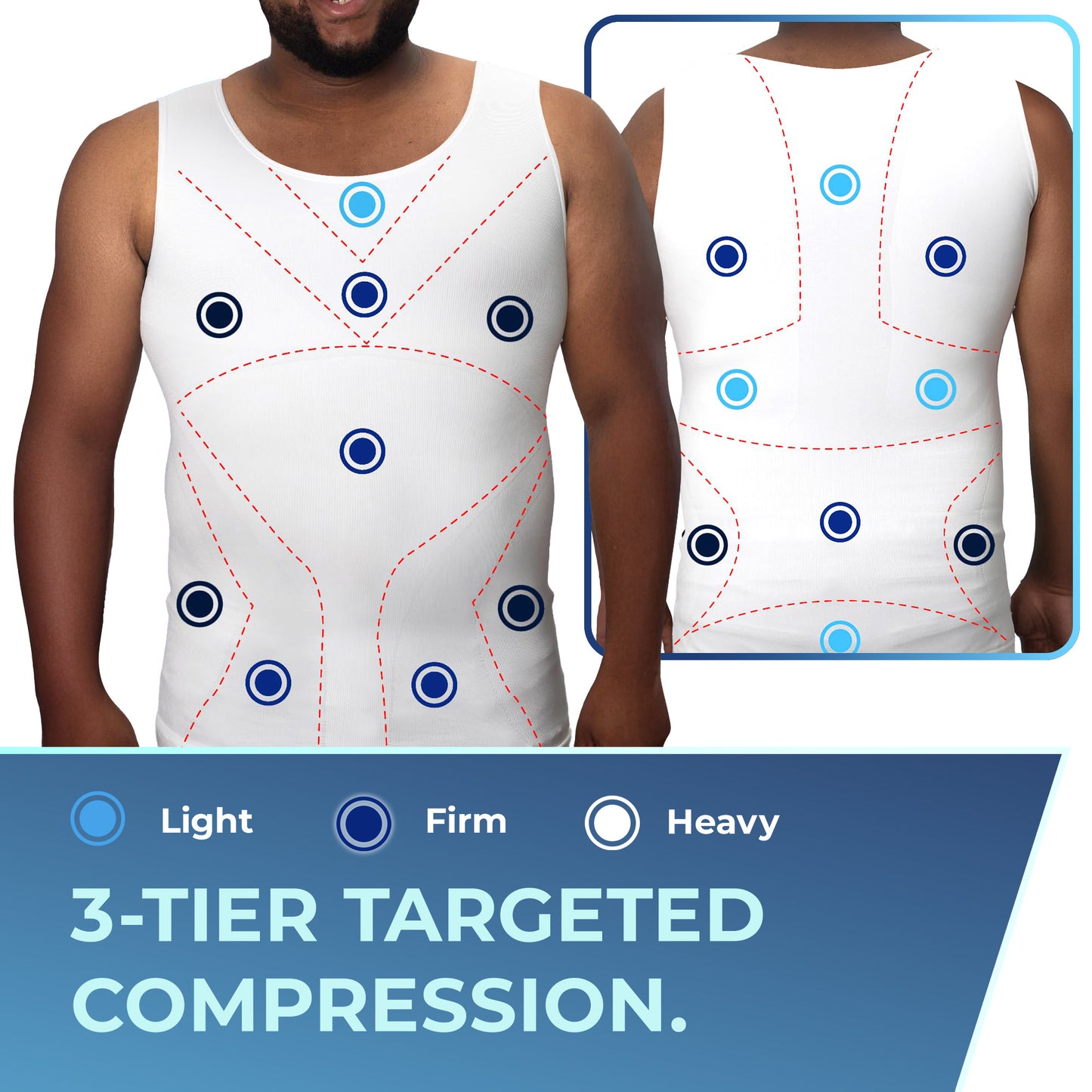 Compression Shirt Tank Top | Tall Length