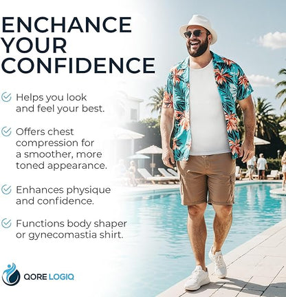 Compression Shirt Tank Top | Regular Length | White - QORELOGIQ || color_white&fit_regular