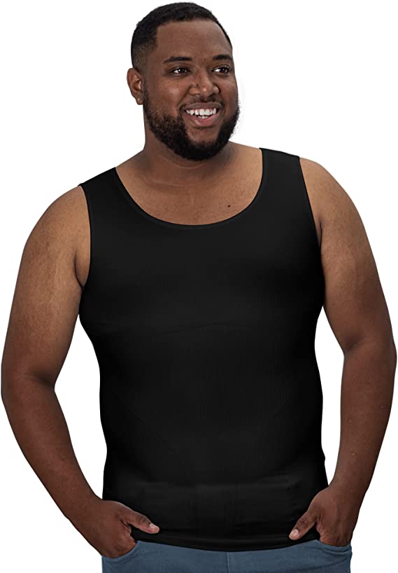 Men Body Shaper Gynecomastia Compression Shirt Men Girdle for